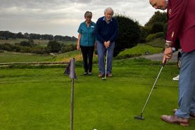 Back on the Fairways: Ian Enjoys a Special Return to Royal Winchester Golf Club