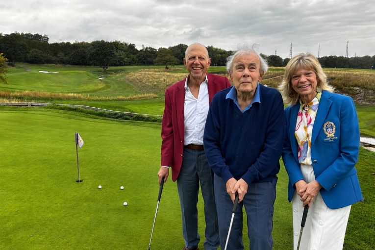 Back on the Fairways: Ian Enjoys a Special Return to Royal Winchester Golf Club