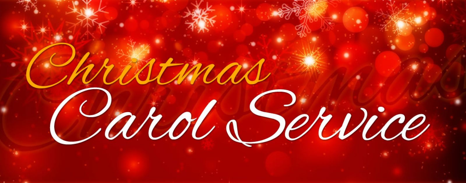 Join us for our annual Christmas Carol Service