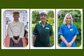 Staff members complete studies with distinction and begin apprenticeships!